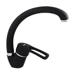 Змішувач для кухні Zerix YUB 181 black ZX2793 Чорний матовий