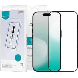 Захисне скло Nillkin (CP+PRO) для Apple iPhone 17 Pro (6.3) (+ аплікатор) Чорний