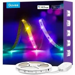 Лента светодиодная умная Govee H618C LED Strip Ligh 10 м RGBIC WI-FI/Bluetooth белая (H618C3D1)