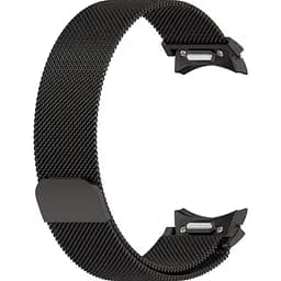 Ремінець ArmorStandart Milanese Magnetic для Samsung Galaxy Watch 7/FE/6/6 Classic/5/5 Pro/4/4 Classic Black (ARM86842) [151809] - мініатюра 2
