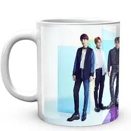 Кружка GeekLand Bangtan Boys Геометрический фон BTS CP 04.470.245 330 мл белая