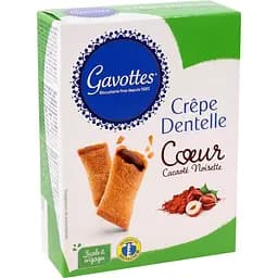 Вафельные подушечки Gavottes шоколадно-ореховая начинка 90 г