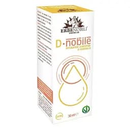 Вітамін D Erbenobili Vitamin D Supplement D Noble 2000IU 30 мл каплі