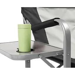Складаний стілець KingCamp Director Chair Black/Medium Grey [2248.65.52] [146481] - мініатюра 6