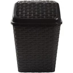 Корзина для мусора Violet House 0752 Роттанг Grey 10 л (0752 Роттанг Grey с/к 10 л)