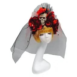 Обруч Донна Олехандра с фатой и вуалью