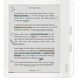 Электронная книга Kobo Libra Colour White (N428-KU-WH-K-CK) [116852]