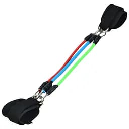 Еспандер MS 4612, латеральний, універсальний, 3 трубки з опором, різнокольорові, у сумці