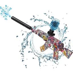 Бластер автоматический OldBro Auto AK 47 Gel Ball с гель шариками орбиз 10500 шт. eXtream Red