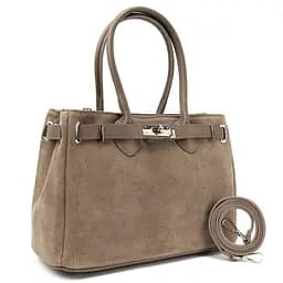 Замшева класична жіноча сумка Firenze Italy F-IT-8600T