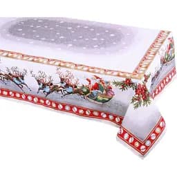 Скатертина Lefard Home Textile гобеленова з жовтим люрексом 100х100 см (716-004)