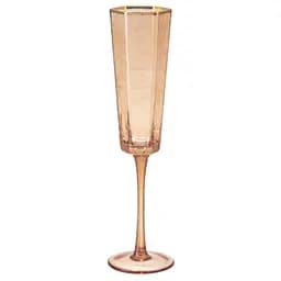 Набір келехів для шампанського S&T Amber 140 мл 4 шт. (7051-13)