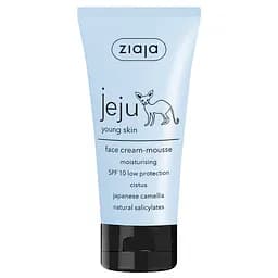 Крем-мусс для лица Ziaja Jeju Mousse SPF10, 50 мл (15612)