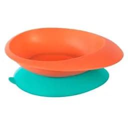 Мисочка з основою-присоскою Baboo, від 6 міс., персикова (9-031)