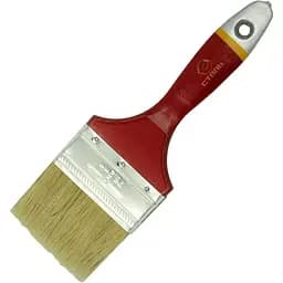 Кисточка Сталь Евро с натуральным ворсом 3"