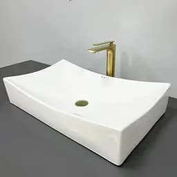 Умивальник VBI Viareggio M white накладний VBI-016202, Білий