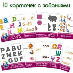 Набір магнітів Magdum "Літери і цифри" ML4031-09 EN - мініатюра 3