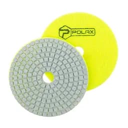 Диск алмазний Polax шліфувальний гнучкий на липучці "Черепашка" 100 мм, P100 (54-199)