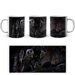 Кухоль GeekLand The Nightmare before Christmas Жах перед Різдвом NBC 12 330 мл білий - мініатюра 4