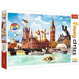 Пазл Trefl Собаки в Лондоне Веселые города 1000 эл. (10596)