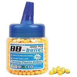 Кульки для іграшкової пневматичної зброї Metr+ 1000 шт. BB-1A