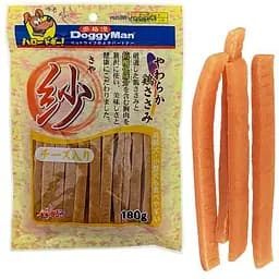 DoggyMan Soft Chicken Strip Cheese доггимен куриные палочки с сыром лакомство для собак 0.18кг