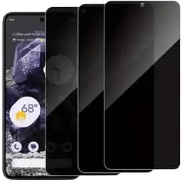 Защитное стекло DK для Google Pixel 7 Антишпион Full Glue 020549 black 3 шт.