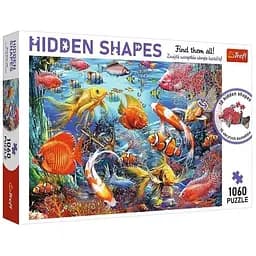 Пазл Trefl Hidden Shapes Подводная жизнь 1060 эл. (10676)