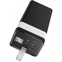 Зовнішній акумулятор Hoco J86 Powermaster fully compatible 40000mAh 22.5W чорний 6931474759214 - мініатюра 2