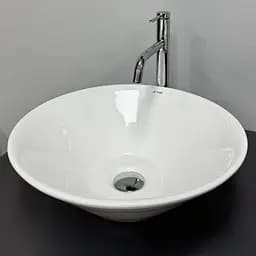 Умивальник VBI Coffa white накладний VBI-012623, Білий