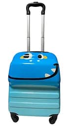 Дитяча валіза D01 Dino mini XS полікарбонат-ABS 46x34x27 см - мініатюра 7