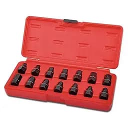 Комплект головок для маслосливних пробок 14 од. Toptul hoz0007643