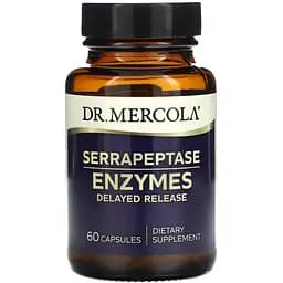 Серрапептаза Dr. Mercola Serrapeptase Enzymes 60 капсул