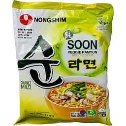 Лапша Nongshim Рамен Сун овощная 112 г