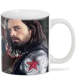 Кухоль GeekLand Captain America Бакі Барнс CA.02.023 330 мл білий - мініатюра 3