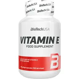 Витамин E BiotechUSA Vitamin E 100 капсул 