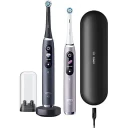 Набір електричних зубних щіток Oral-B iO 9 чорна та рожева