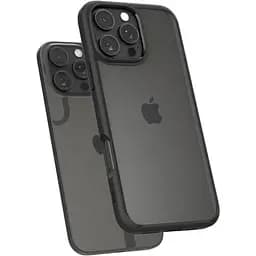 Прозорий чохол Spigen Ultra Hybrid Matte Black для iPhone 16 Pro Max (ACS07996) - мініатюра 2