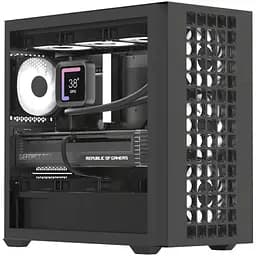 Корпус Aerocool D302A-G-BK-v1 Black без БП (ACCS-DS04043.11)