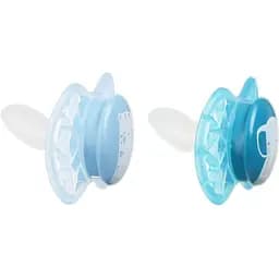 Пустушка Nuvita 7066 Air55 Explorer ортодонтична 0m+ (тигр слон) 2 шт NV7066M