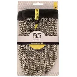 Мочалка для душу Bete Coffee O'clock з сизалю і льону 