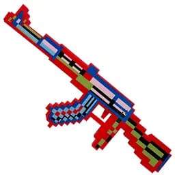 Детская игрушка Автомат "Minecraft" Bambi MСR-A(Red) световые и звуковые эффекты