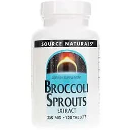 Натуральна добавка Source Naturals Broccoli Sprouts Extract, 120 таблеток