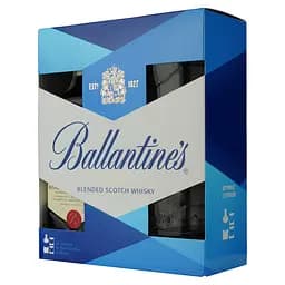 Набір Віскі Ballantine's Finest 40% 0.7 л + 2 келихи (732960) - мініатюра 2
