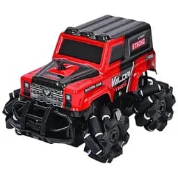 Джип 666-842CA на радіокеруванні, червоний, 2.4G, акумулятор, світло, колеса-ролики, ударостійкий корпус