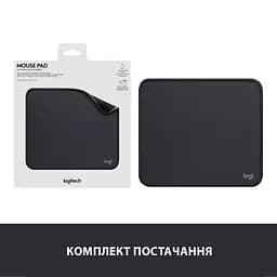 Килимок для мишки Logitech Mouse Pad Studio Series Graphite (956-000049) - мініатюра 8