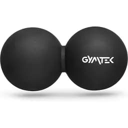 Массажный мяч Gymtek 63 мм двойной черный