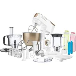 Кухонная машина Sencor 1000 Вт бело-золотая (STM4467CH)