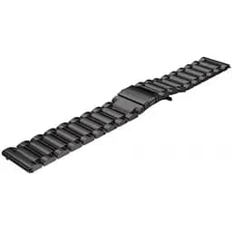 Ремінець DK CDK для Huawei Watch GT 46mm 22mm Metal Fitlink Steel Watch Band (012874) (black) - мініатюра 5