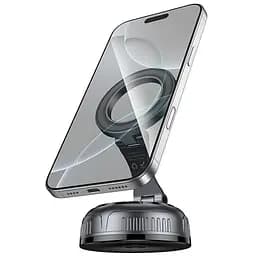 Автотримач Hoco H92 High vacuum suction cup magnetic (universal) Black/Metal gray